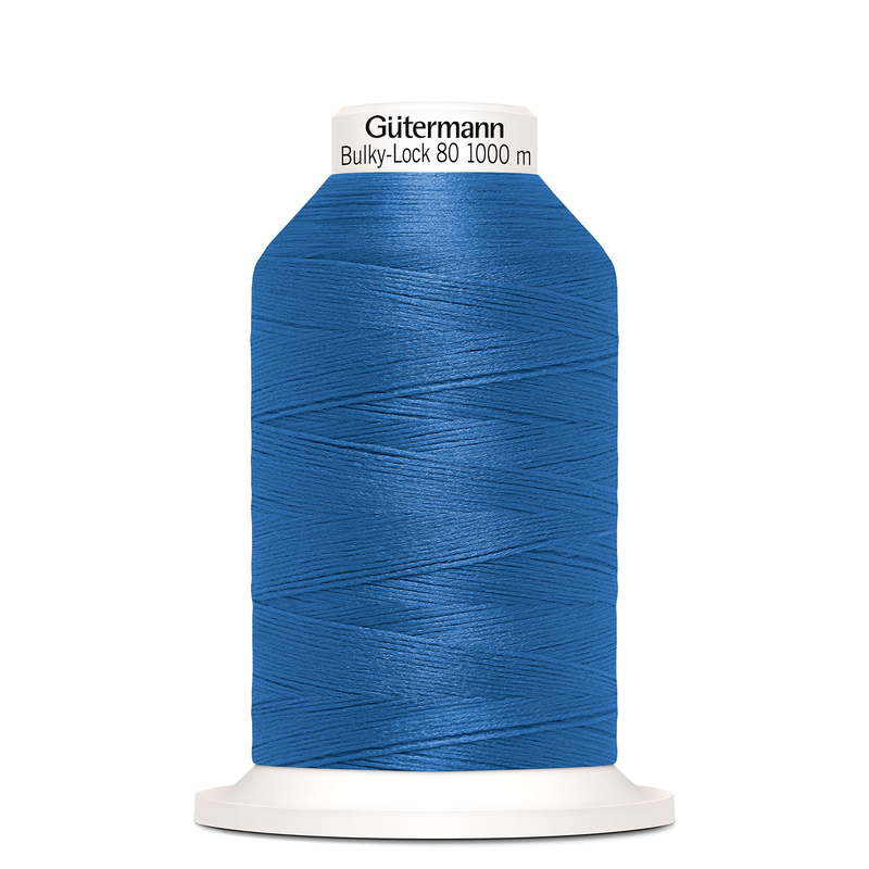 Gutermann Bulky-Lock No.80, #322 ROYAL BLUE 1000m Overlocking Thread