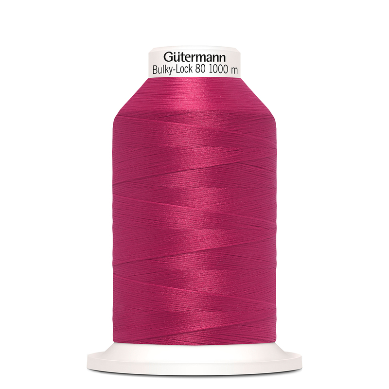 Gutermann Bulky-Lock No.80, #382 CANDY RED 1000m Overlocking Thread