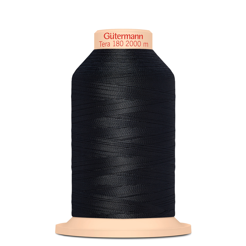 Gutermann Tera 180, 2000m Overlocking / Sewing Thread Col 339 NAVY BLUE