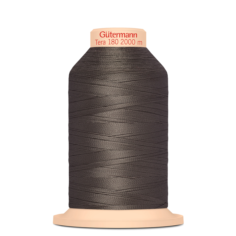Gutermann Tera 180, 2000m Overlocking / Sewing Thread Col 702 DARK GREY