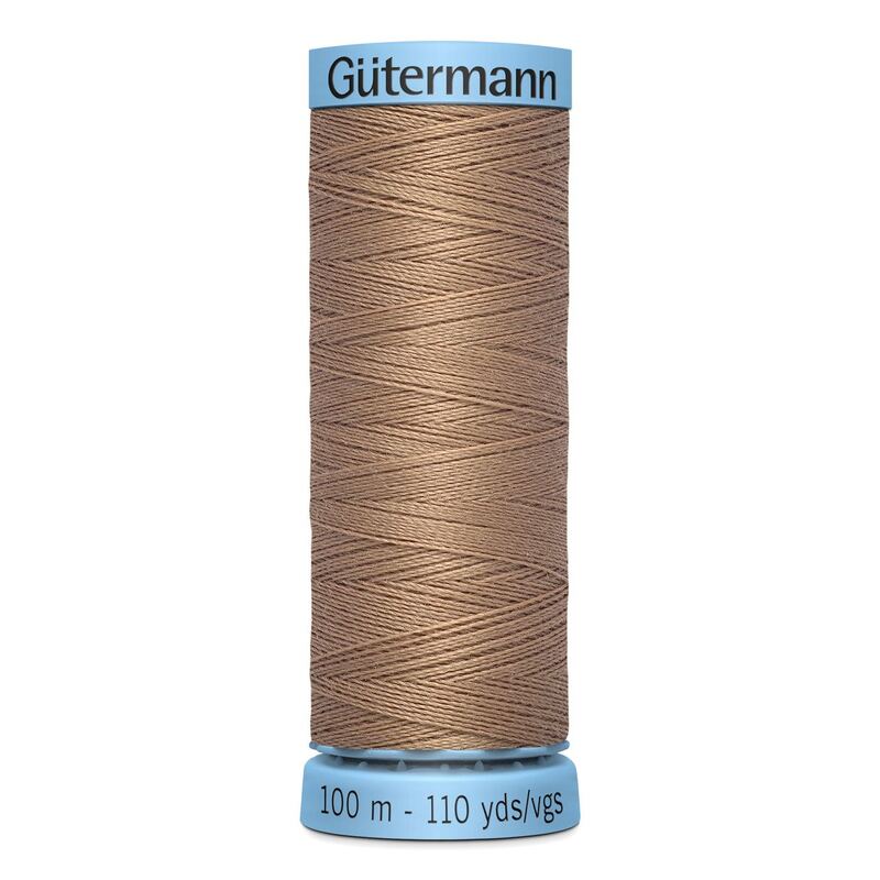 Gutermann Silk Thread #139 SEINNA BROWN, 100m Spool (S303)