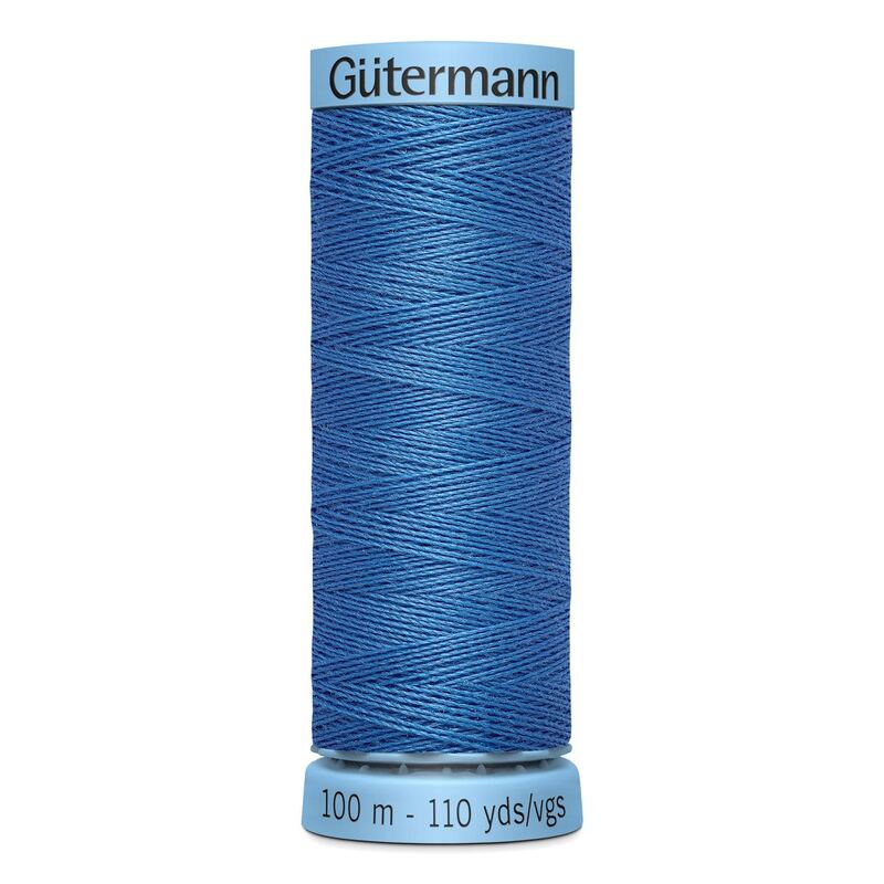 Gutermann Silk Thread #311 BLUE BIRD, 100m Spool (S303)
