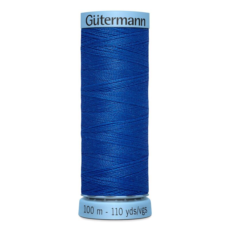 Gutermann Silk Thread #315 DARK BLUE, 100m Spool (S303)