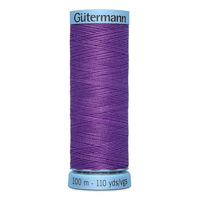 Gutermann Silk Thread #571 DARK VIOLET, 100m Spool (S303)