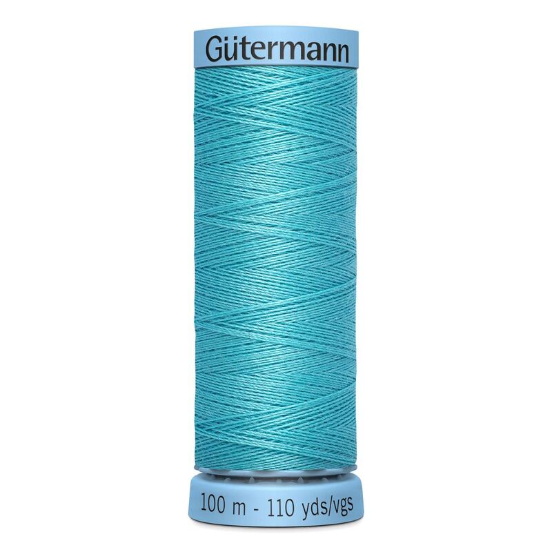 Gutermann Silk Thread #714 TURQUOISE, 100m Spool (S303)