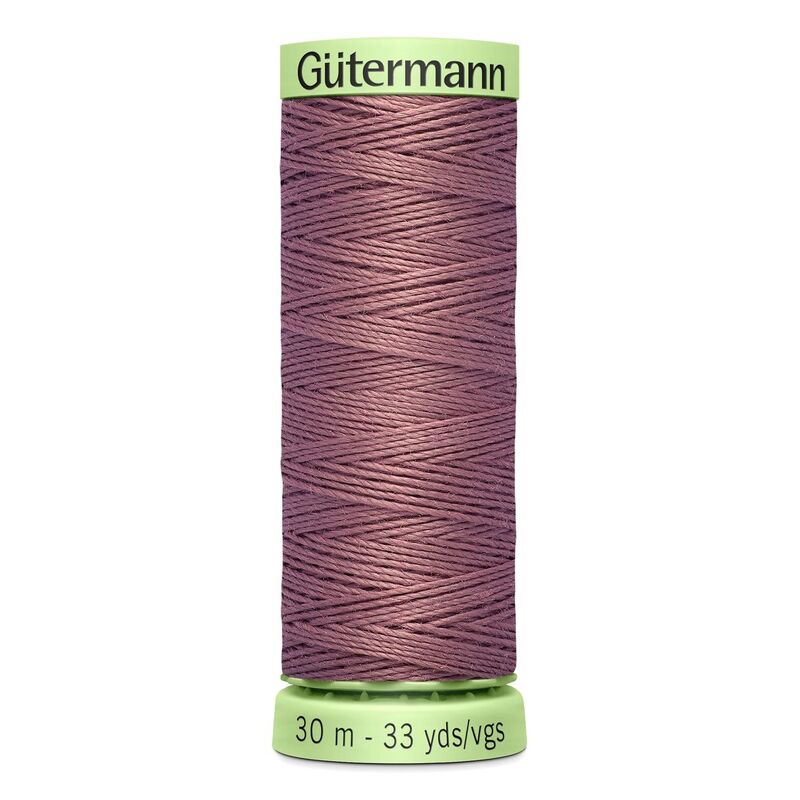 Gutermann Top Stitch Thread #52 DESERT SAND 30m Spool High Lustre, Bold Sewing