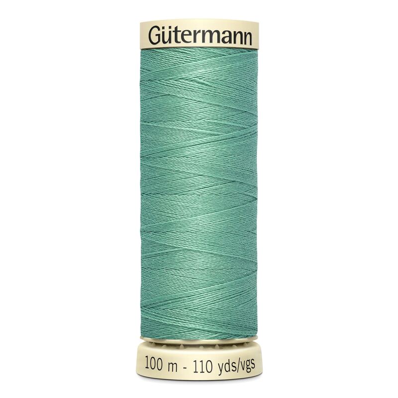 Gutermann Sew-all Thread 100m #100 MISTY GREEN, 100% Polyester