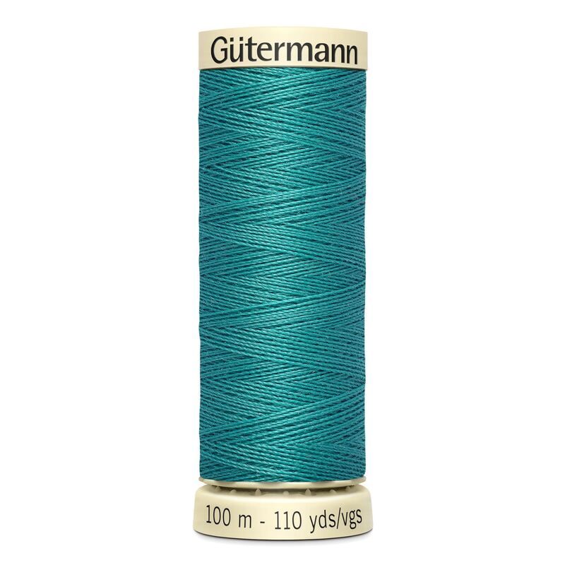 Gutermann Sew-all Thread 100m #107 TURQUOISE, 100% Polyester