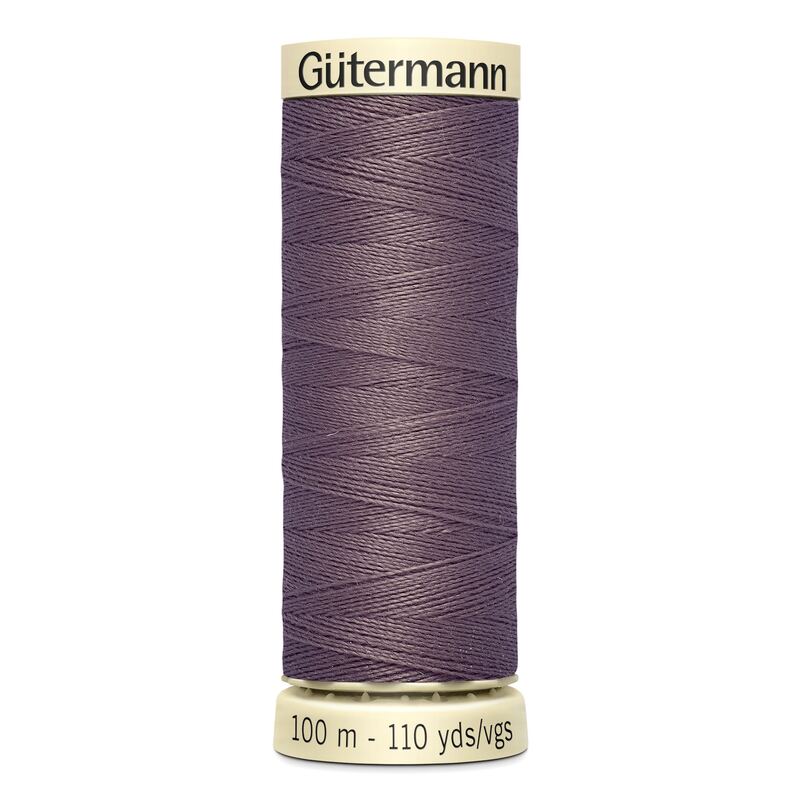 Gutermann Sew-all Thread 100m #127 GREY BROWN, 100% Polyester