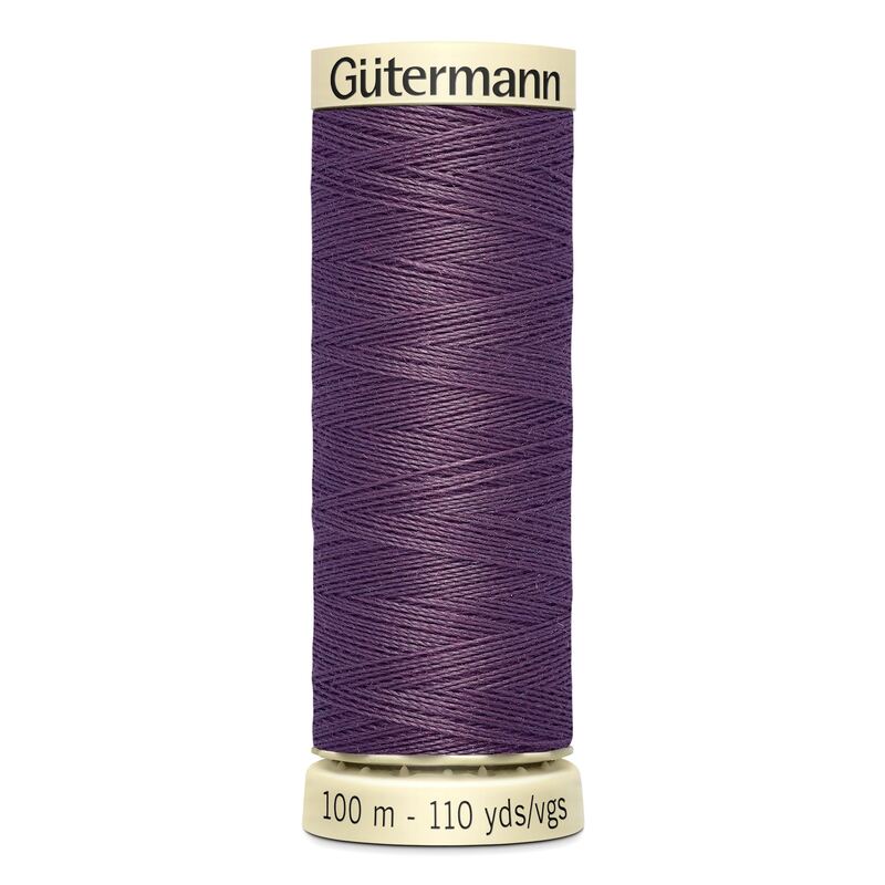 Gutermann Sew-all Thread 100m #128 DUSKY PURPLE, 100% Polyester