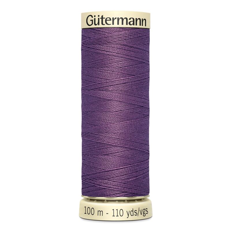 Gutermann Sew-all Thread 100m #129 DUSKY PURPLE, 100% Polyester