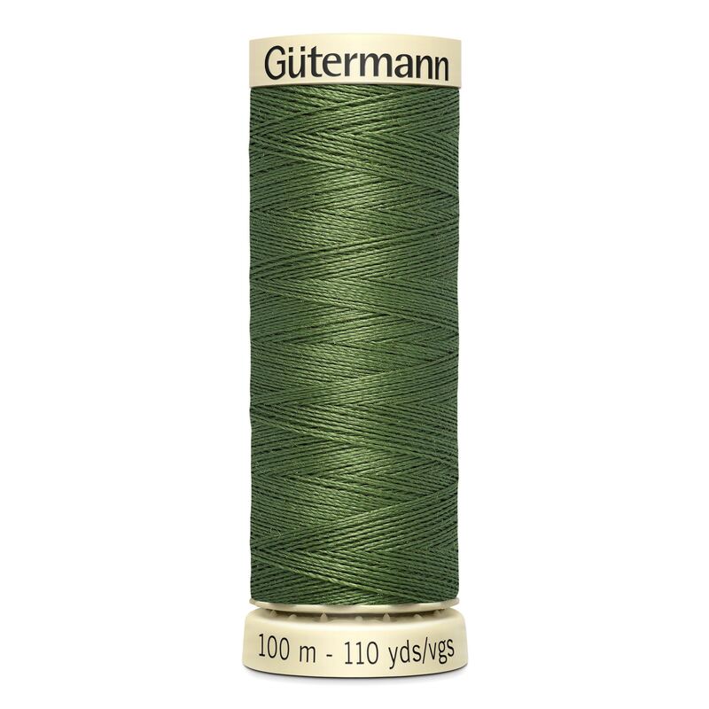 Gutermann Sew-all Thread 100m #148 VERY DARK MOSS GREEN, 100% Polyester