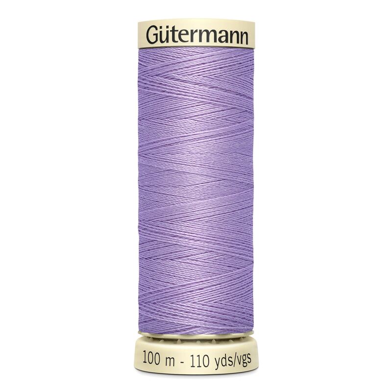 Gutermann Sew-all Thread 100m #158 LAVENDER, 100% Polyester