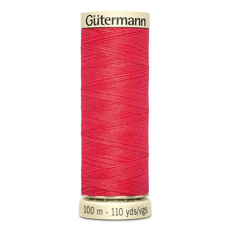 Gutermann Sew-all Thread 100m #16 BRIGHT RED, 100% Polyester