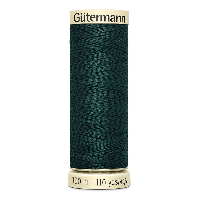 Gutermann Sew-all Thread 100m #18 ULTRA DARK TEAL, 100% Polyester