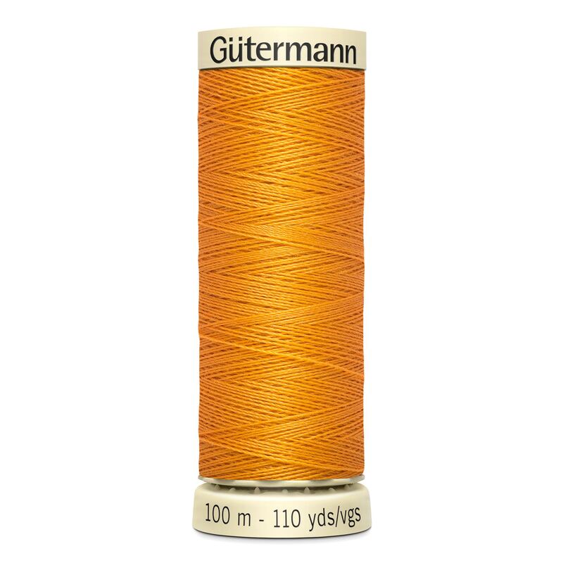 Gutermann Sew-all Thread 100m #188 ORANGE, 100% Polyester
