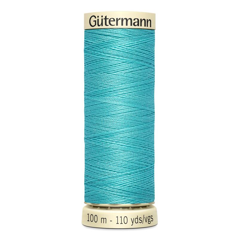 Gutermann Sew-all Thread 100m #192 TURQUOISE, 100% Polyester