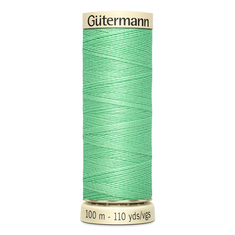 Gutermann Sew-all Thread 100m #205 VERY LIGHT GREEN, 100% Polyester