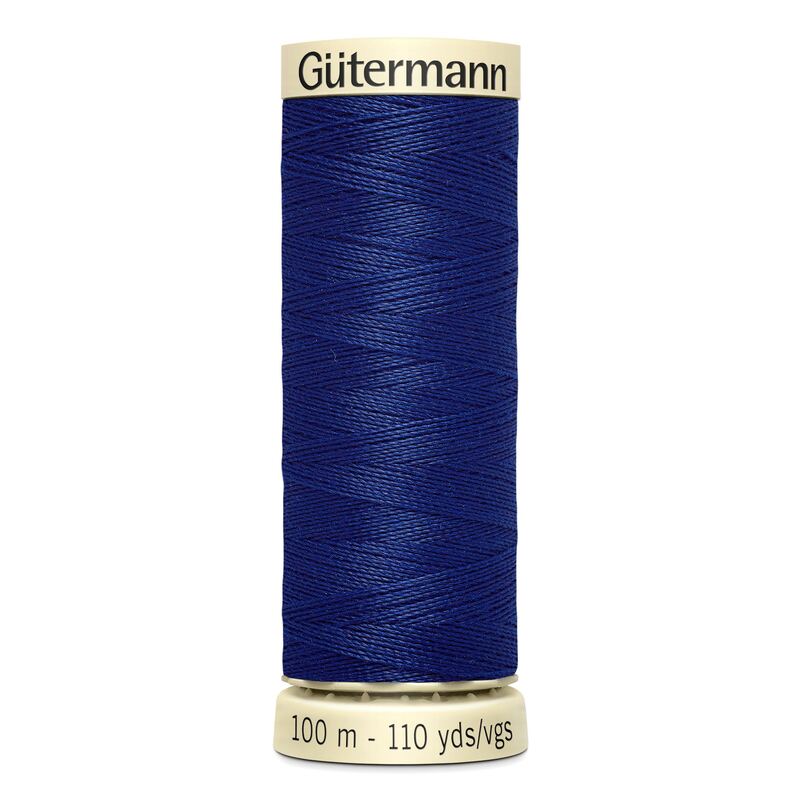 Gutermann Sew-all Thread 100m #232 DARK ROYAL BLUE, 100% Polyester