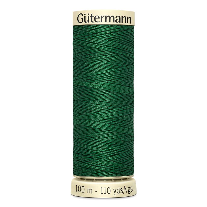 Gutermann Sew-all Thread 100m #237 GREEN, 100% Polyester