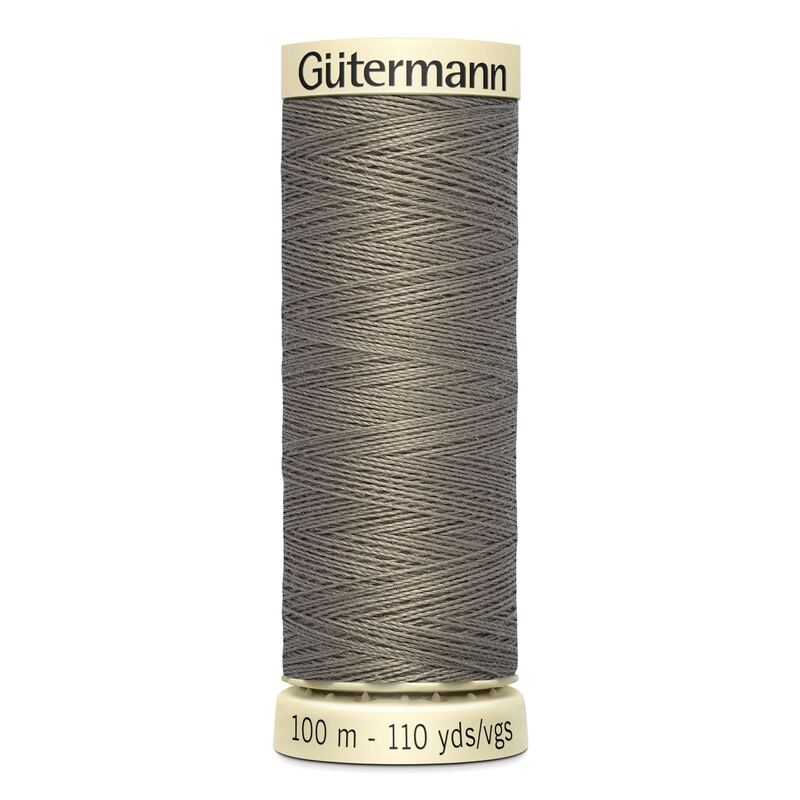 Gutermann Sew-all Thread 100m #241 OLIVE BROWN, 100% Polyester