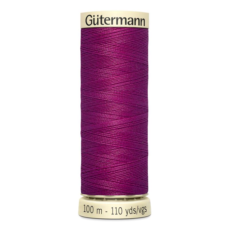 Gutermann Sew-all Thread 100m #247 DARK FUCHSIA, 100% Polyester