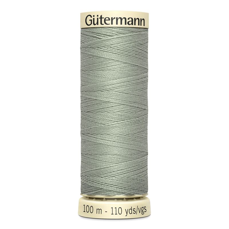 Gutermann Sew-all Thread 100m #261 GREY, 100% Polyester
