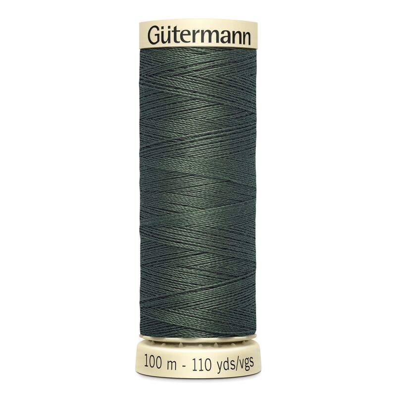 Gutermann Sew-all Thread 100m #269 VERY DARK OLIVE GREEN, 100% Polyester