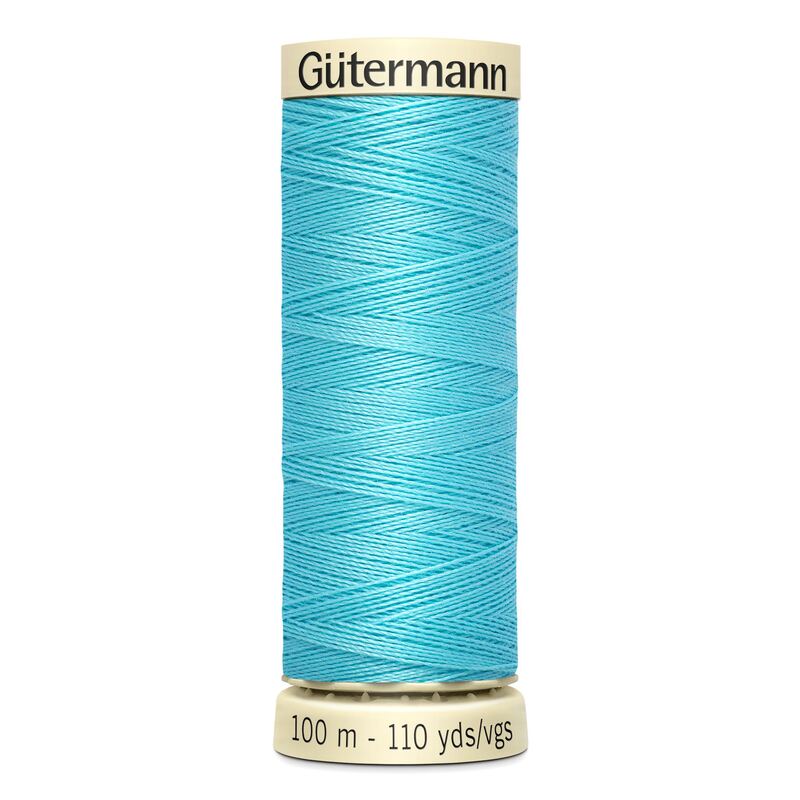 Gutermann Sew-all Thread 100m #28 SKY BLUE, 100% Polyester