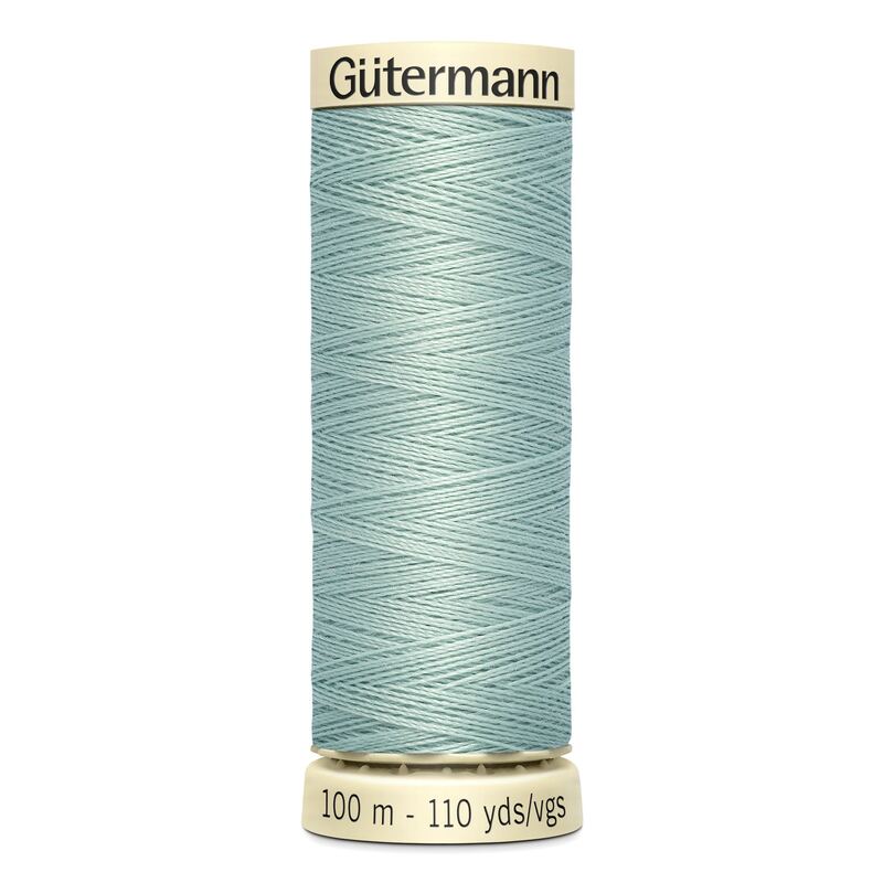 Gutermann Sew-all Thread 100m #297 LIGHT SEA GREEN, 100% Polyester
