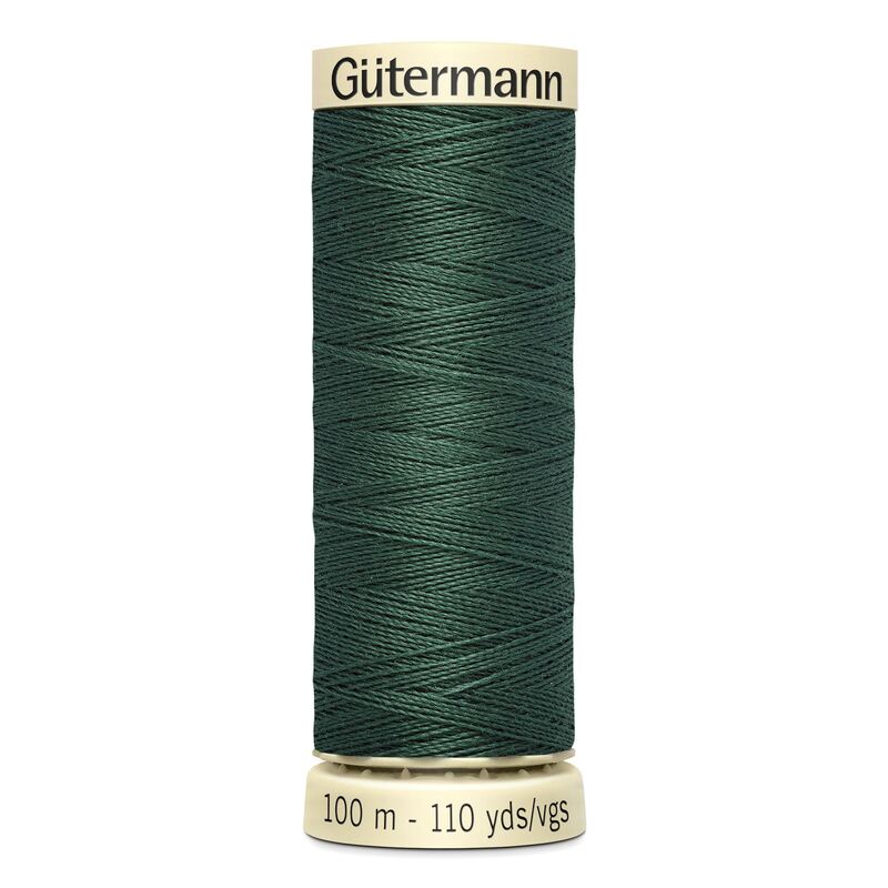 Gutermann Sew-all Thread 100m #302 DARK FOREST GREEN, 100% Polyester