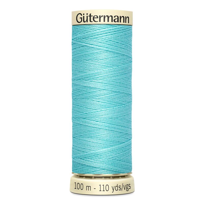 Gutermann Sew-all Thread 100m #328 LIGHT AQUA, 100% Polyester