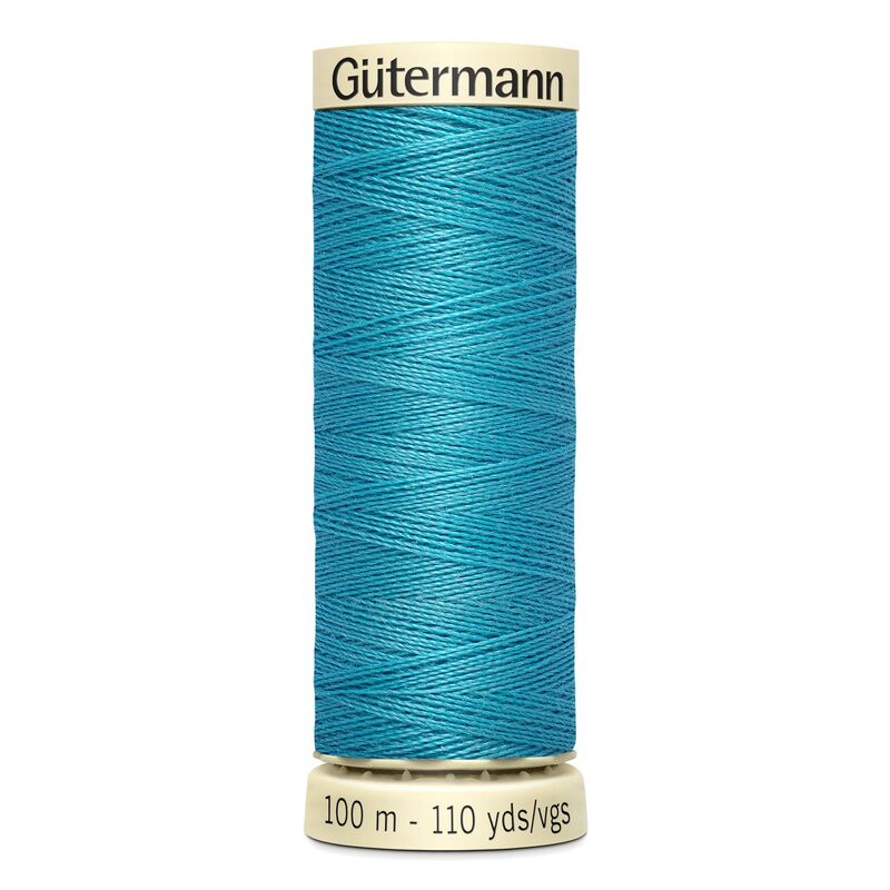 Gutermann Sew-all Thread 100m #332 WAIKIKII BLUE, 100% Polyester