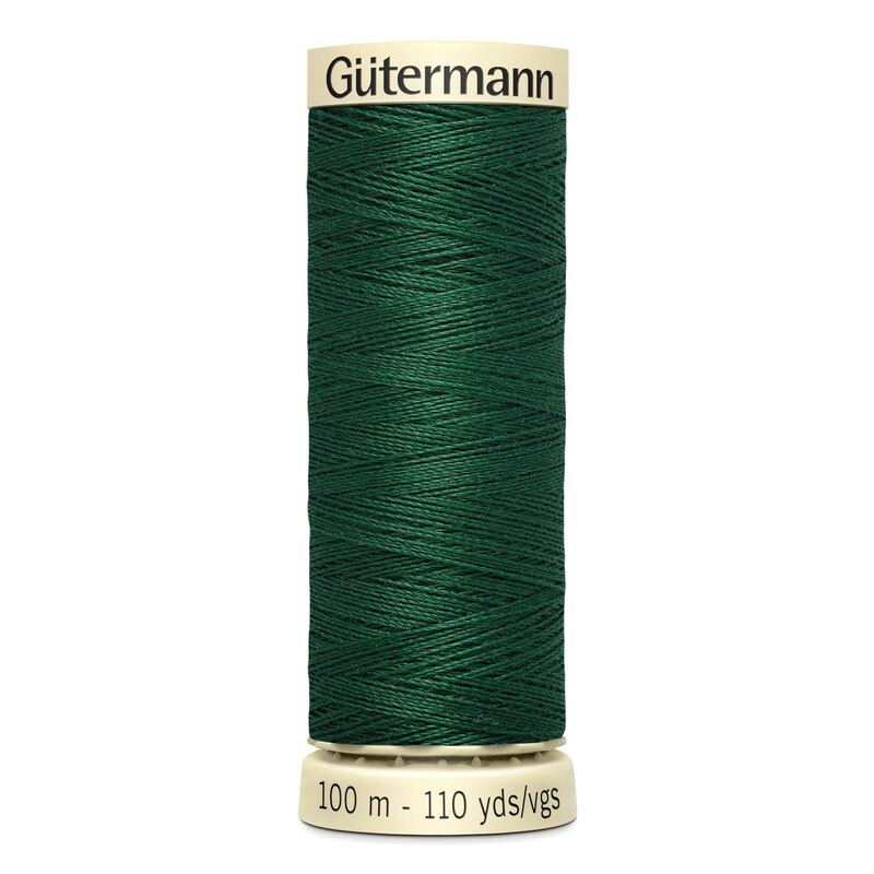 Gutermann Sew-all Thread 100m #340 DARK GREEN, 100% Polyester
