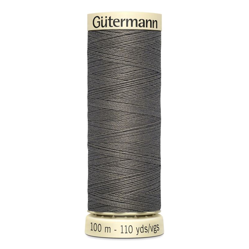 Gutermann Sew-all Thread 100m #35 DARK BEAVER GREY, 100% Polyester