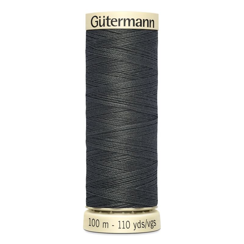 Gutermann Sew-all Thread 100m #36 VERY DARK GREY, 100% Polyester