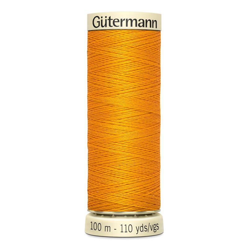 Gutermann Sew-all Thread 100m #362 LIGHT TANGERINE ORANGE, 100% Polyester