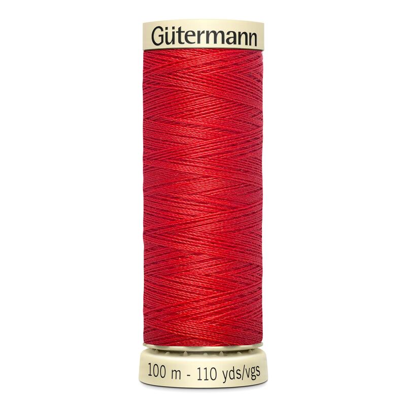 Gutermann Sew-all Thread 100m #364 BRIGHT RED, 100% Polyester