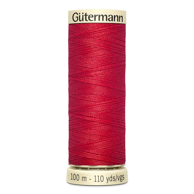 Gutermann Sew-all Thread 100m #365 RED, 100% Polyester