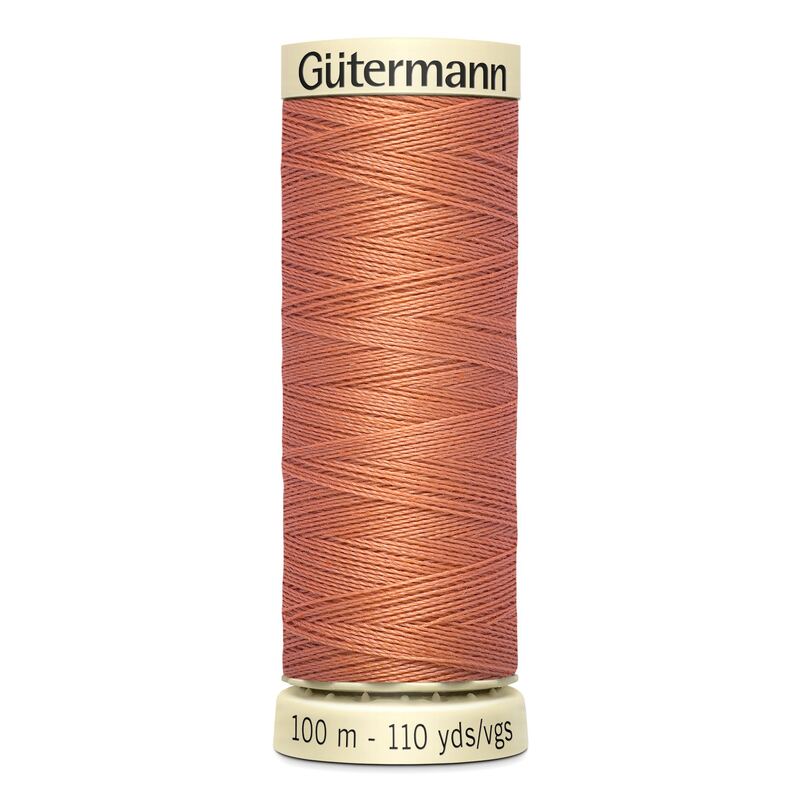 Gutermann Sew-all Thread 100m #377 MID SANDLEWOOD, 100% Polyester