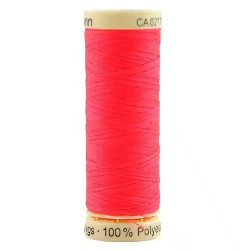 Gutermann Sew-all Thread 100m #3837 NEON PINK, 100% Polyester
