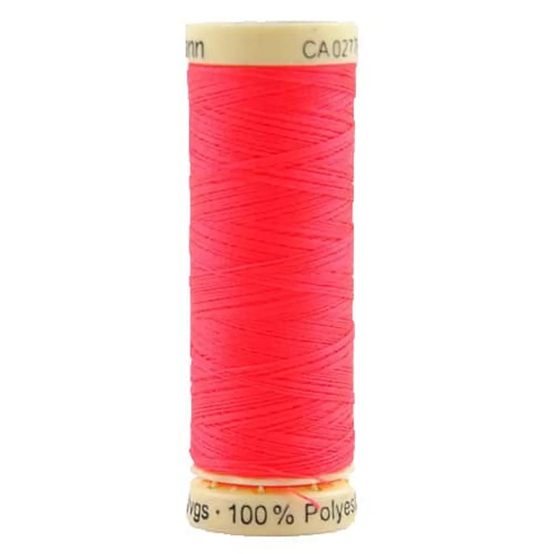 Gutermann Sew-all Thread 100m #3837 NEON PINK, 100% Polyester