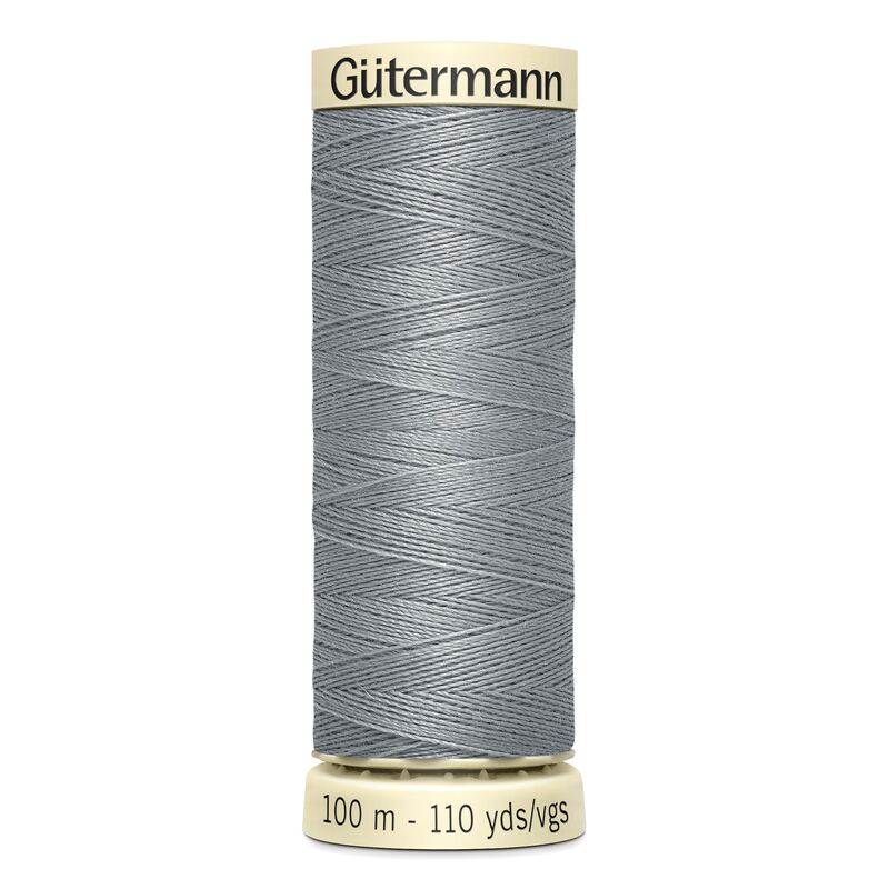 Gutermann Sew-all Thread 100m #40 KOALA GREY, 100% Polyester