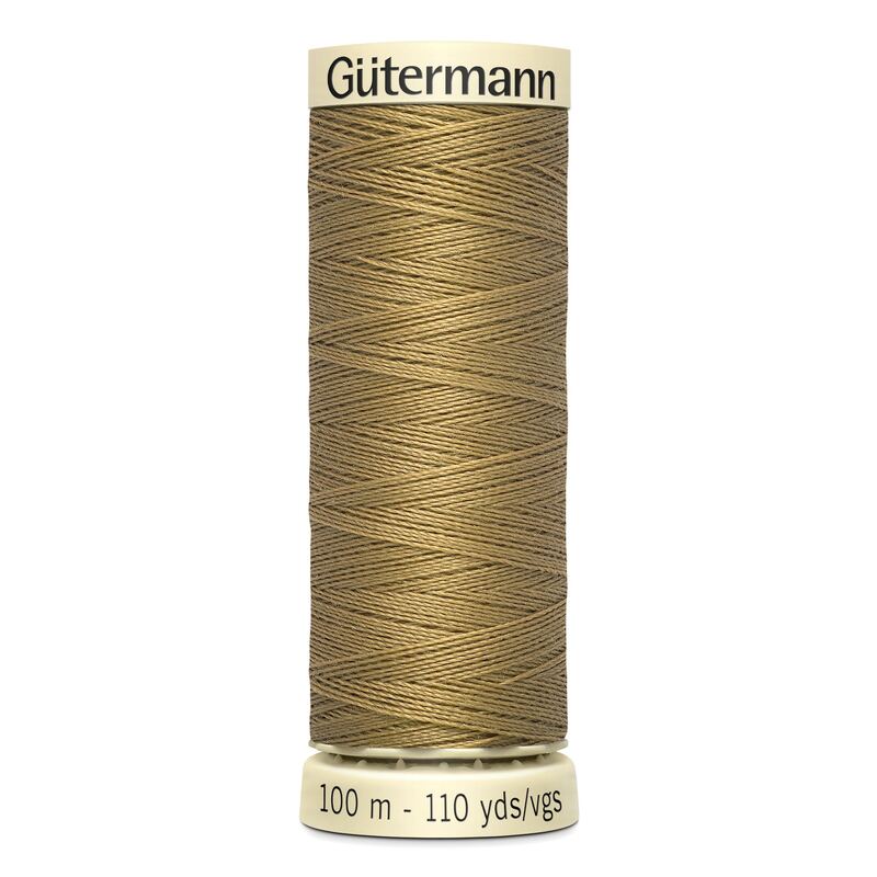 Gutermann Sew-all Thread 100m #453 LIGHT HAZELNUT BROWN, 100% Polyester
