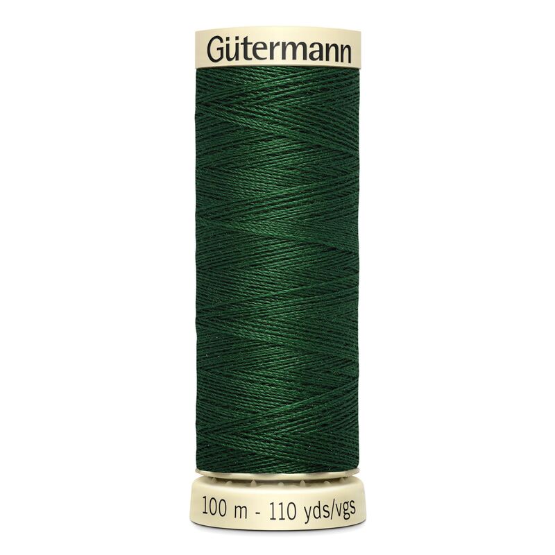 Gutermann Sew-all Thread 100m #456 DARK BOTTLE GREEN, 100% Polyester