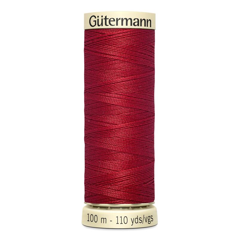 Gutermann Sew-all Thread 100m #46 RASPBERRY RED, 100% Polyester