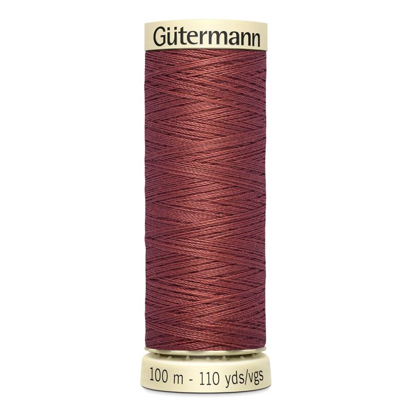 Gutermann Sew-all Thread 100m #461 DARK DUSKY ROSE, 100% Polyester