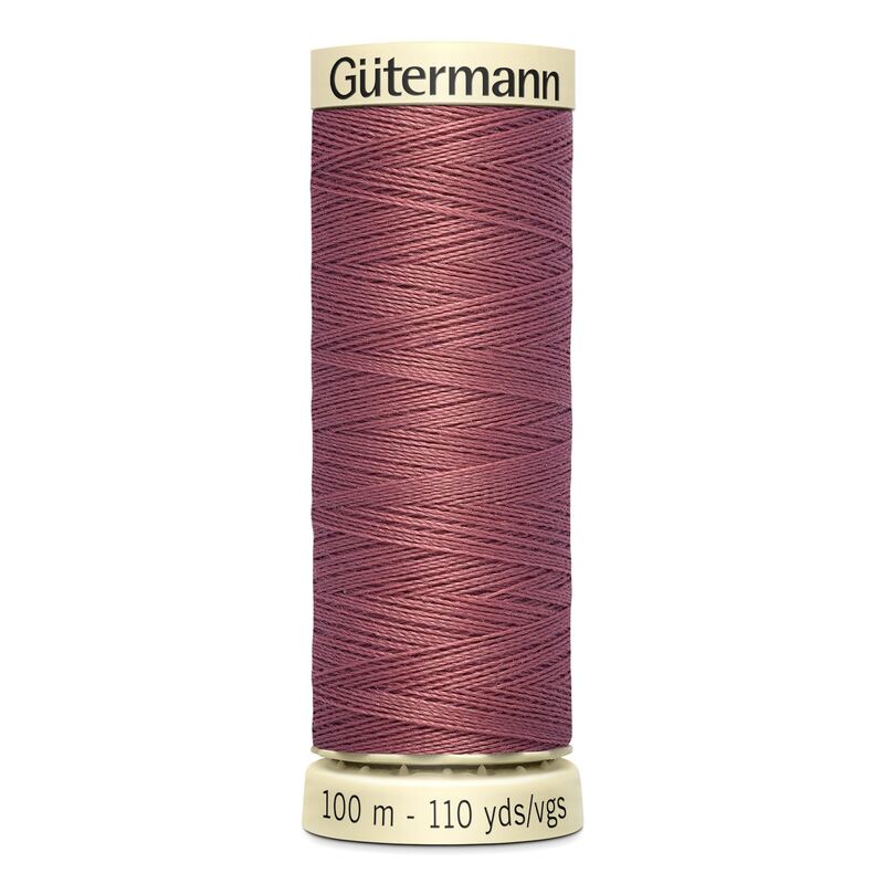 Gutermann Sew-all Thread 100m #474 DUSKY ROSE, 100% Polyester