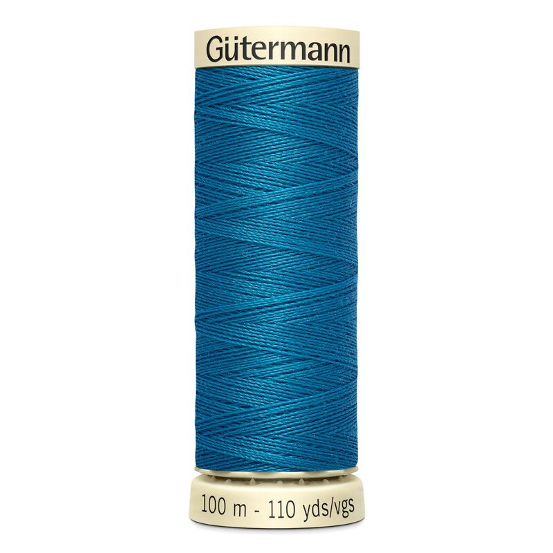 Gutermann Sew-all Thread 100m #482 PEACOCK BLUE, 100% Polyester