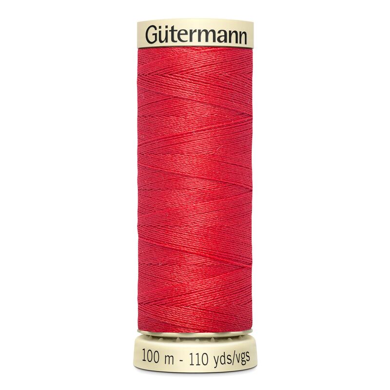Gutermann Sew-all Thread 100m #491 RED, 100% Polyester